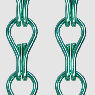 Mesh de liaison de chaîne à crochet en acier inoxydable décoratif